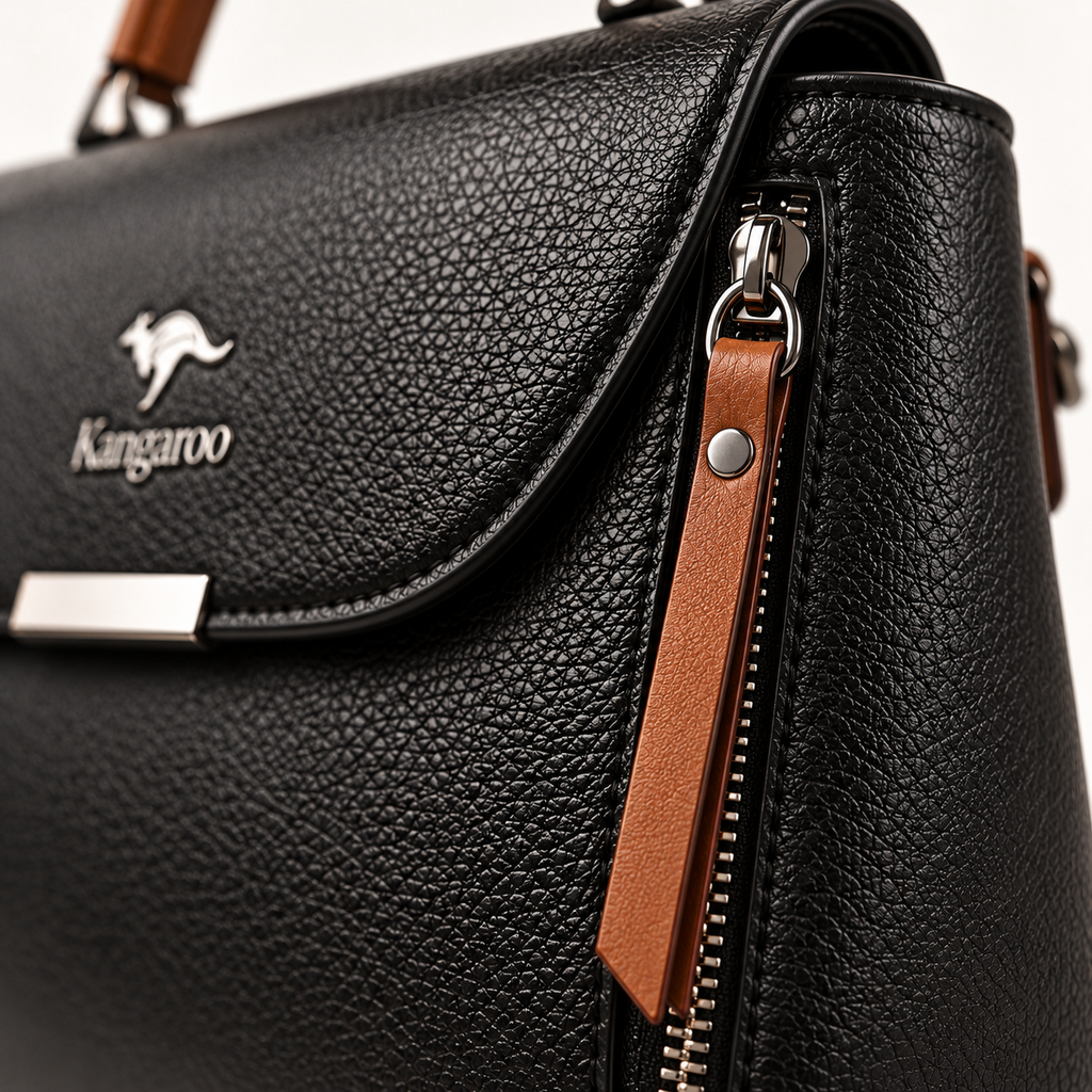 حقيبة نسائية أسترالية (Kangaroo - M14 - Black)