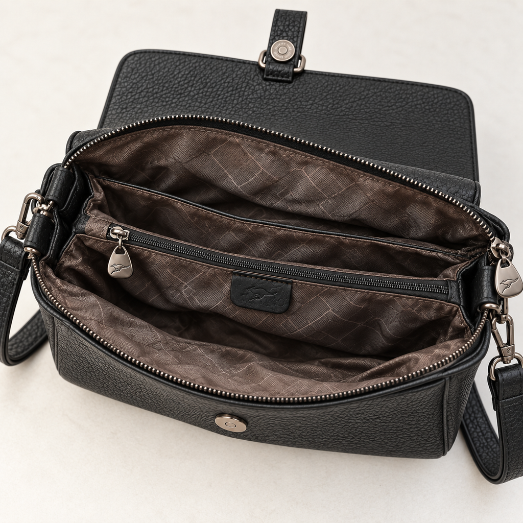 حقيبة نسائية أسترالية (Kangaroo - M17 - Black)